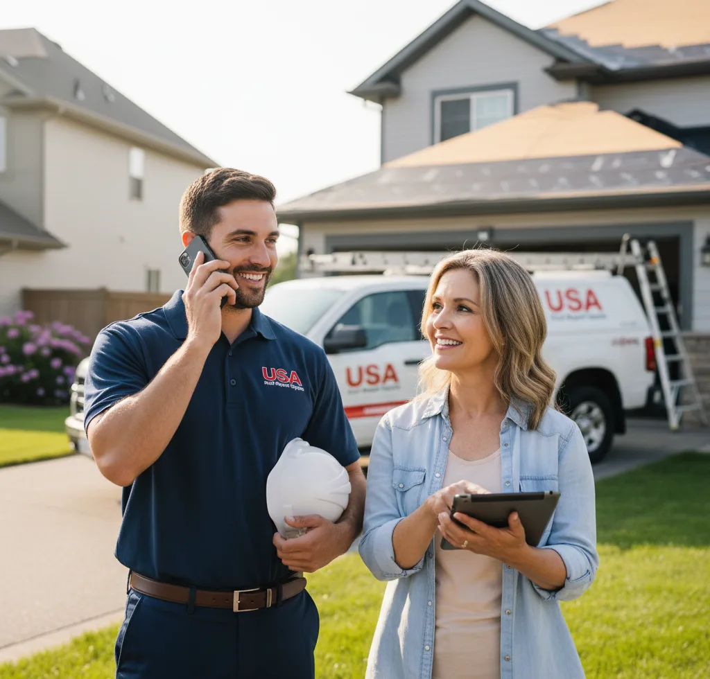 USA Roof Repair Experts customer support in Hooper Bay
